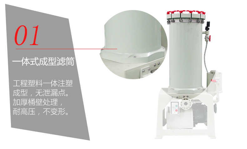 一体成型滤筒工程塑料
