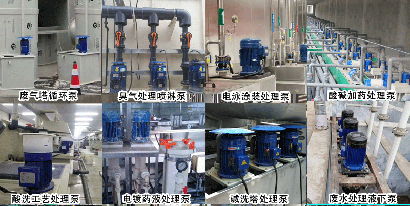 酸雾塔水泵用于废水处理